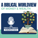 Tree of money growing from an open Bible, representing biblical financial principles.
